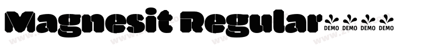 Magnesit Regular字体转换
